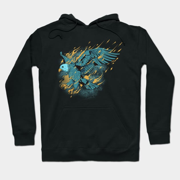 Fire Eagle Hoodie by suryas